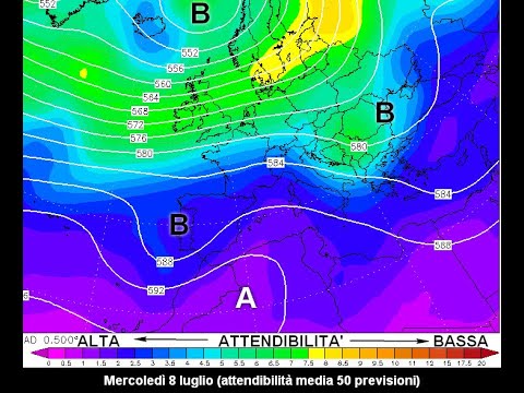METEO fino al 5 luglio 2020 e tendenza successiva