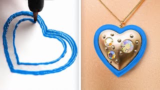 Creative Ways Of Using 3D-Pen For Any Situation || DIY Jewelry, Mini Crafts And Repair Tricks