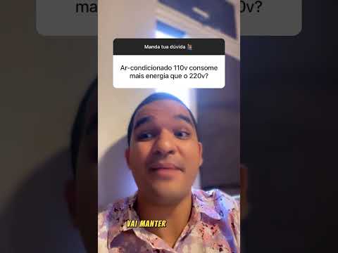 Vídeo: Ar-condicionado 110V consome mais que 220V? 5 fatos técnicos