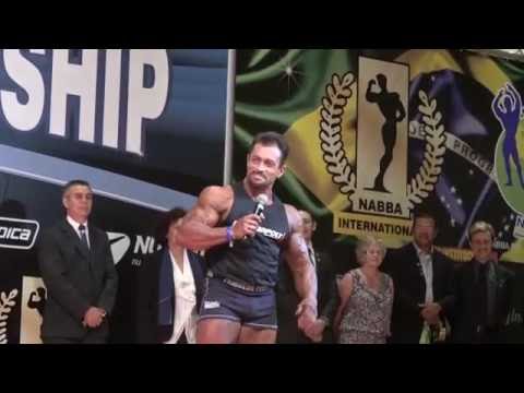 Fernando Sardinha sings - Evening Show Opening - NABBA Worlds 2016