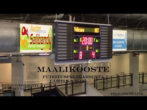 Maalikooste Pelicans SB-NST Pudotuspelikarsinta 8.3.2019