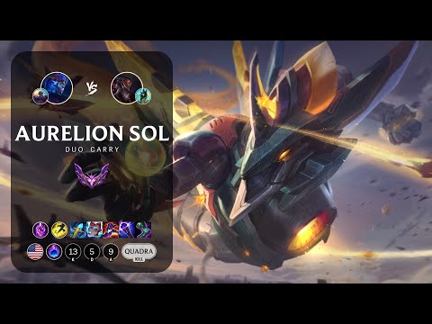 Aurelion Sol Carry vs Lucian - NA Master Patch 13.11