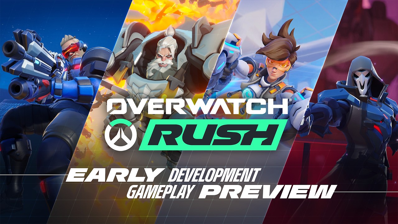 Overwatch Rush | Early Development Gameplay Preview - YouTube
