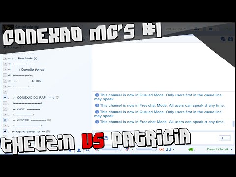 THEUZIN VS PATRICIA| Batalha Épica | Conexão Mc's #1