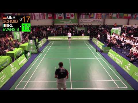 MS - Lukas Schmidt V Scott Evans - Carlton Irish Open 2013