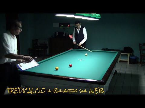 R.ROSSETTI vs PARRELLA - 5^PROVA BILIARDO  BTP 2016 SANT'ANTONINO di SUSA