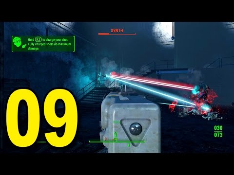 Fallout 4 - Part 9 - Lazers Guns are OP (Let's Play / Walkthrough / Gameplay)