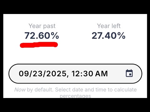 72.60% 9/23/25 RAPTURE COUNTDOWN