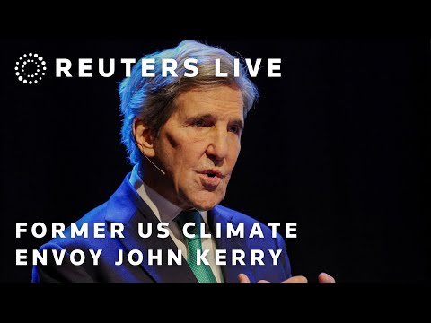 LIVE: Former US climate envoy John Kerry on climate policy