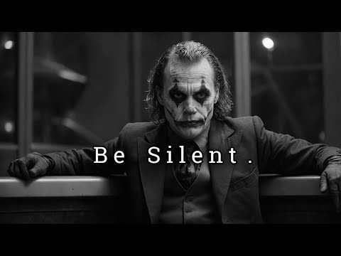 Your Silence Will Break Them in Ways Anger Never Could