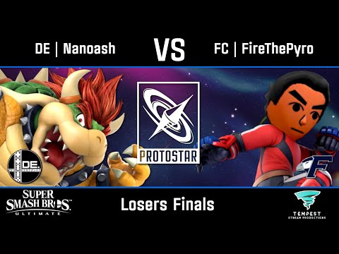 DE | Nanoash (Bowser) vs FC | FireThePyro (Mii Brawler) - Ultimate Losers Finals -  Protostar #50