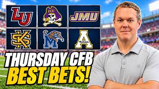 Thursday Night College Football Best Bets & Predictions! | Steve Merril