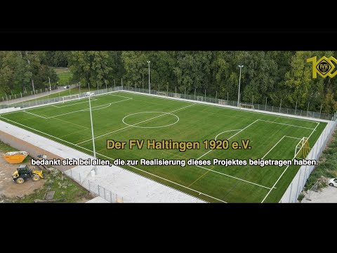 Fv Haltingen1920 e.V. zum 100 Jährigen bestehen ! Bau des Kunstrasenplatz