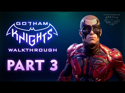 Gotham Knights Walkthrough - Part 3 - Weird Science [4K 60fps]