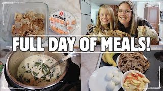 FULL DAY OF FOOD! | Healthy, simple meal ideas | Eat at home