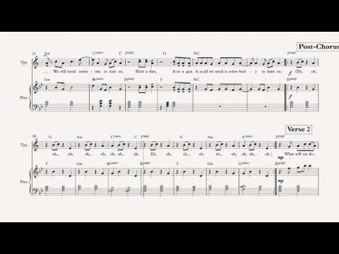 Trumpet  - Lean On - Major Lazer - Sheet Music, Chords, & Vocals