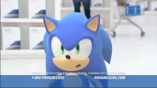 Progressive Parody Commercial Featuring Sonic the Hedgehog