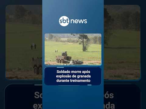Soldado morre após explosão de granada durante treinamento em SC | #SBTNoticias