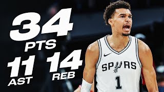 Victor Wembanyama - San Antonio Spurs - Sacramento Kings