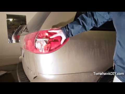 How to Replace Broken Tail Light - Toyota Sienna Minivan