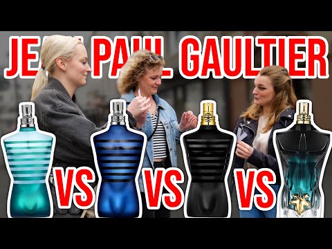 JEAN PAUL GAULTIER LE MALE vs ULTRA MALE vs LE MALE LE PARFUM vs LE BEAU LE PARFUM | Straßenumfrage!