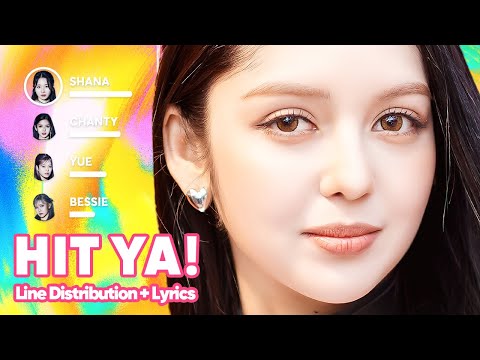 Lapillus - HIT YA! (Line Distribution + Lyrics Karaoke) PATREON REQUESTED