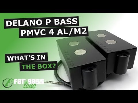 Delano PMVC4 AL/M2 4 String P Bass® Pickup: What’s In The Box? (A Close-Up Look)