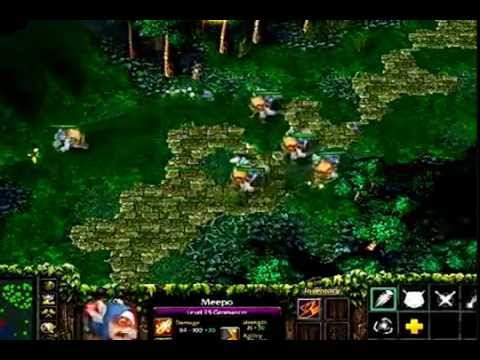 GAME TUTORIAL DOTA Meepo Combo Trick