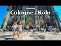 Cologne Köln Germany Vibrant City Walking Tour ️ 4K 60fps HDR A Sunny Day Walk 2023