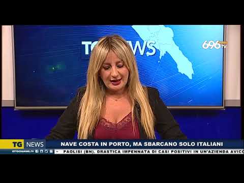Tg news ore 19,45 dell'8 aprile 2020