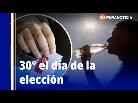 Domingo de elecciones con 30° en Quillota y Marga Marga: la advertencia de Meteorología