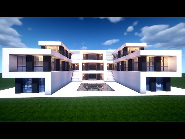 Large Modern House Minecraft Map