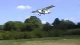 preview picture of video 'Ikarus C42 and others at Kernan Valley Flying Club Fly-in 2008 Part Three'