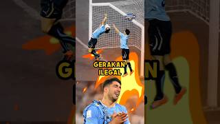 Contoh Buruk🗿5 Handball Ilegal Pemain Bola🤯