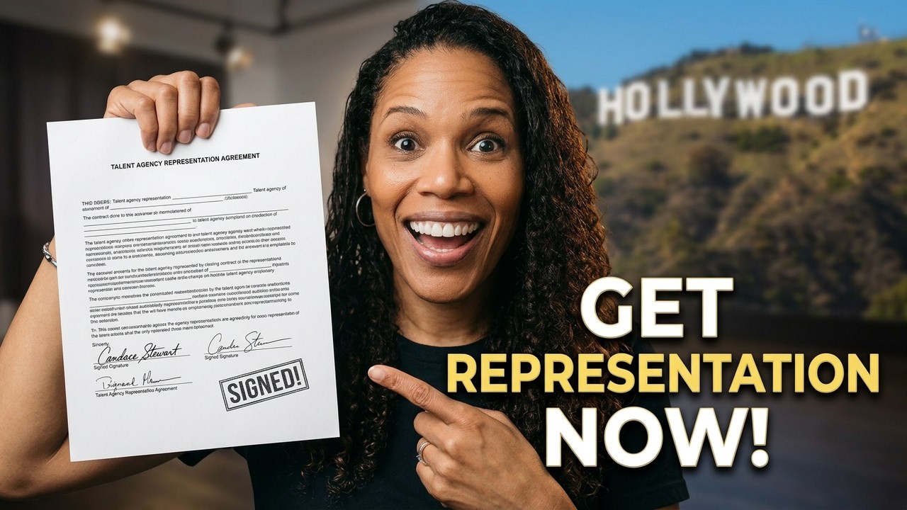 Top Agent Explains How to Get Representation in 2026 : Secrets from Top Agent Candace Stewart!