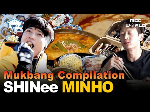 [Sub] Minho’s Mukbang Collection 🍲 | Best Eating Moments Compilation #Minho #SHINee #Mukbang