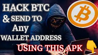 how to flash BTC to any wallet address. using this APK #bitcoin