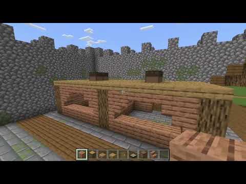 Building a castle in Minecraft part 2 Building Tutorials episode 217