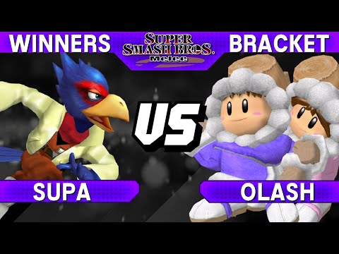 Smash Melee - Supa (Falco) vs Olash (ICs) - S@LT 197 Winners Bracket