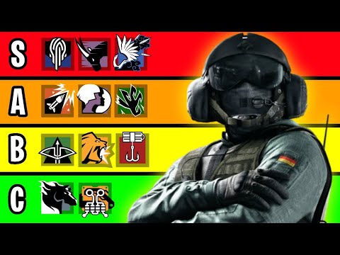 THE BEST OPERATOR TIER LIST IN RAINBOW SIX SIEGE (Solar Raid)
