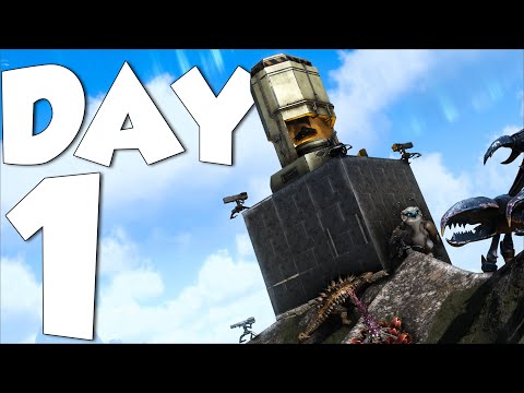 This Online Raid Gave Us Insane Loot Day 1 - ARK PvP