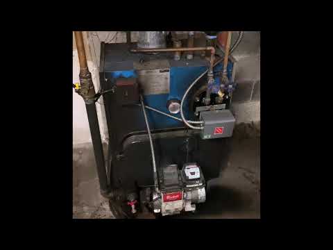 The worst oil boiler puff back