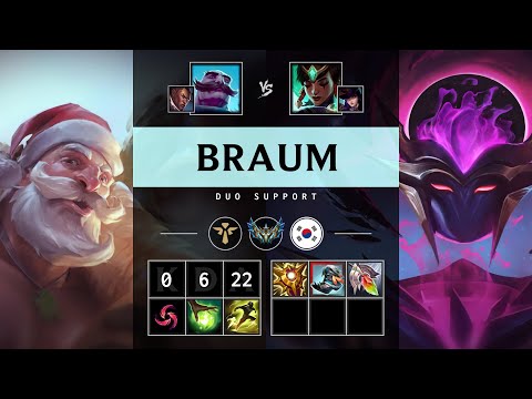 Braum Support vs Karma - KR Challenger Patch 25.10
