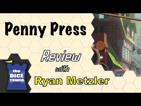 Dice Tower Reviews: Penny Press - w/ Ryan Metzler