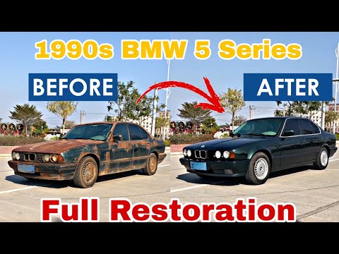 Thumbnail for 1990s BMW 5 Series FULL Restoration | From Damaged to Fully Revived (Before & After) by BMW 5 Series