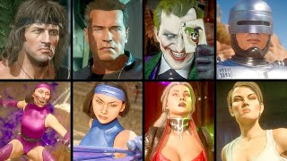 ALL Characters Intros - Mortal Kombat 11@4K 60ᶠᵖˢ MAX Settings I RTX 4090✔