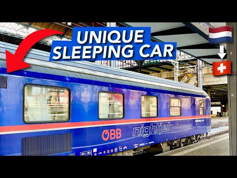 Amsterdam to Switzerland on a UNIQUE Sleeping Car with Nightjet