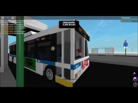 (Roblox )MTA NYCT Bus Special: 2007 Orion VII Old Gen Hybrid #6878 On the Bx12 +Select Bus Service+
