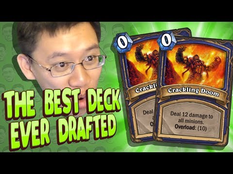 LITERALLY THE BEST DECK I EVER DRAFTED! - Shaman Arena - Part 2 - Kobolds And Catacombs