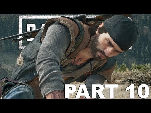 DAYS GONE Campaign Walkthrough Gameplay Part 10 - HORSE LAKE NERO CHECKPOINT (PS4 PRO 4K)